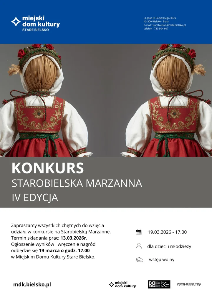 Dwie Marzanny w czerwonych sukienkach