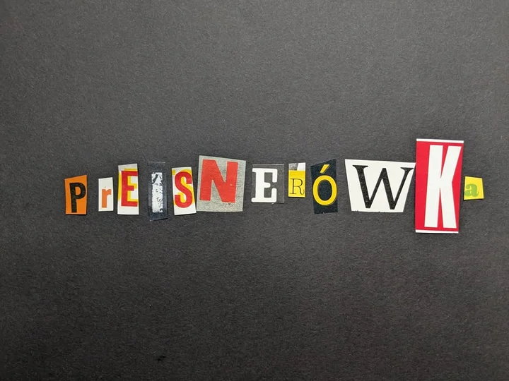 Kolaż z gazety Preinserówka