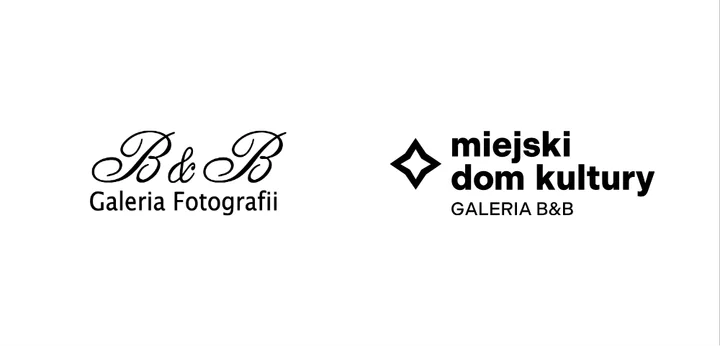 stare i nowe logo galerii fotografii b&B