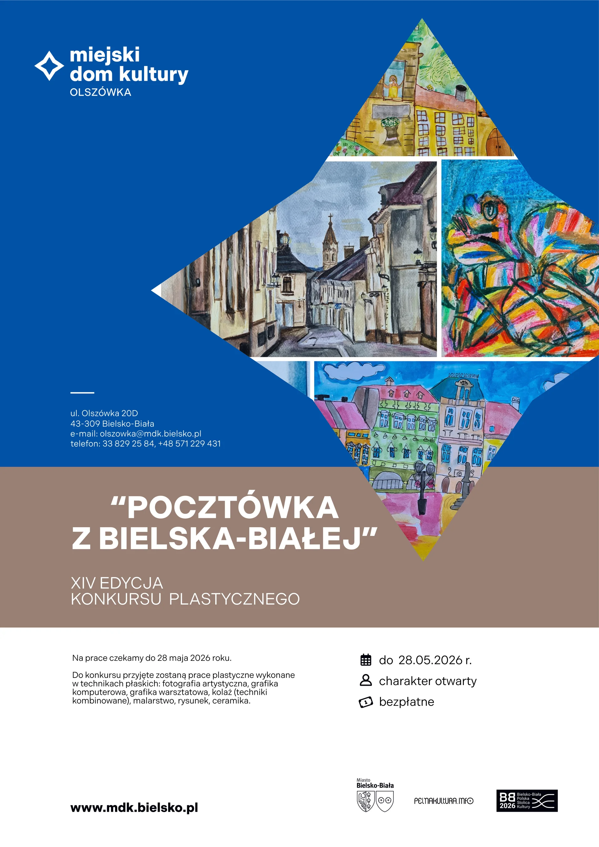 Pocztówka z Bielska-Białej